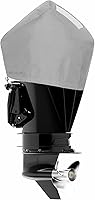 Vista 11 de Cubierta de motor fuera de borda para Mercury, cubierta de motor de barco resistente impermeable con ventilación de malla (Tamaño-M706-V)