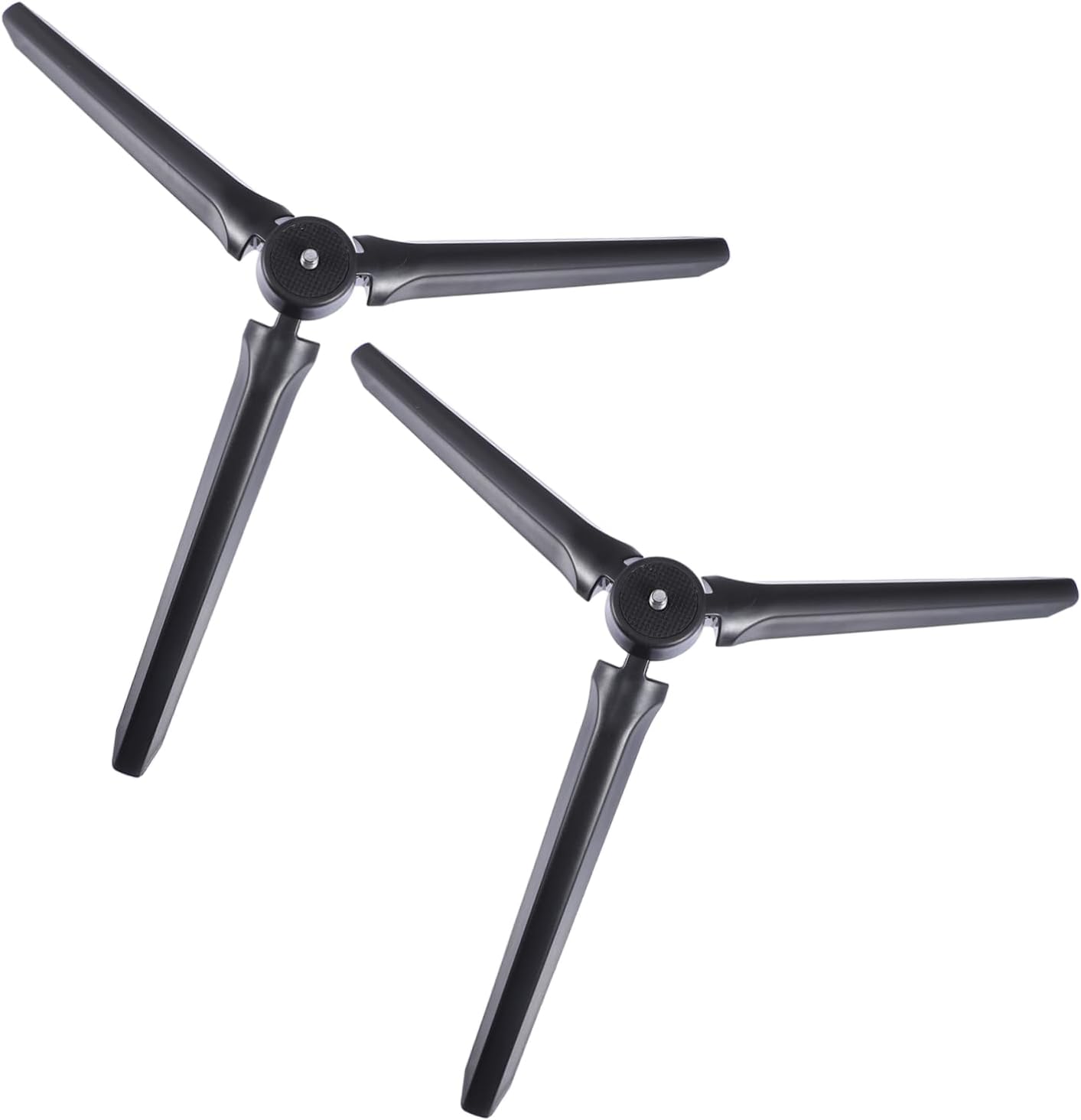 2pcs Stable Desktop Stand for Camera Folding Tripod Screw for Wide Compatibility Professional Photography