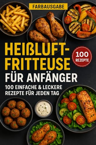 Heißluftfritteuse für Anfänger: 100 einfache & leckere Rezepte für jeden