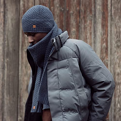 Bufanda de punto Kasimir para hombre Chillouts de invierno gris 3