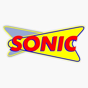 Sonic American Drive Food in Seghogudang Sticker Vinyl Bumper Sticker Decal Waterproof 5"