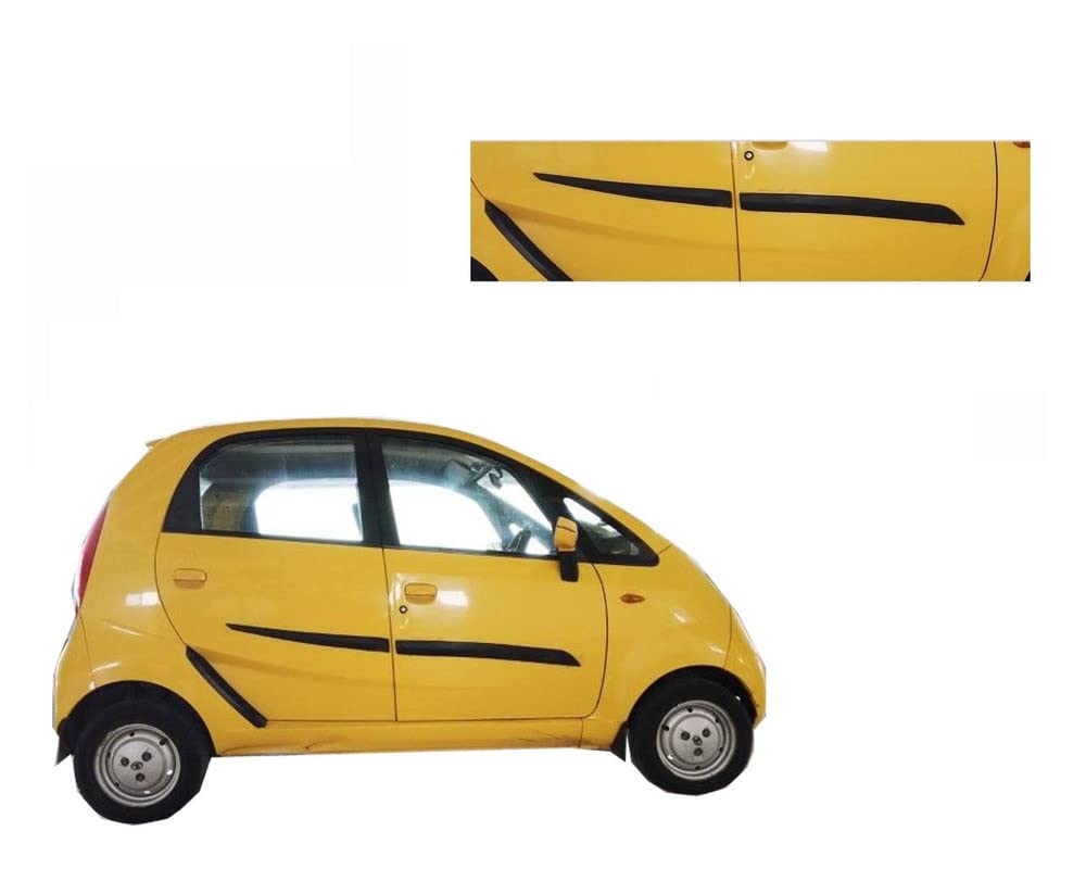 Kunj Autotech Side Beading Moulding Compatible for Tata Nano Set of 4 Pieces
