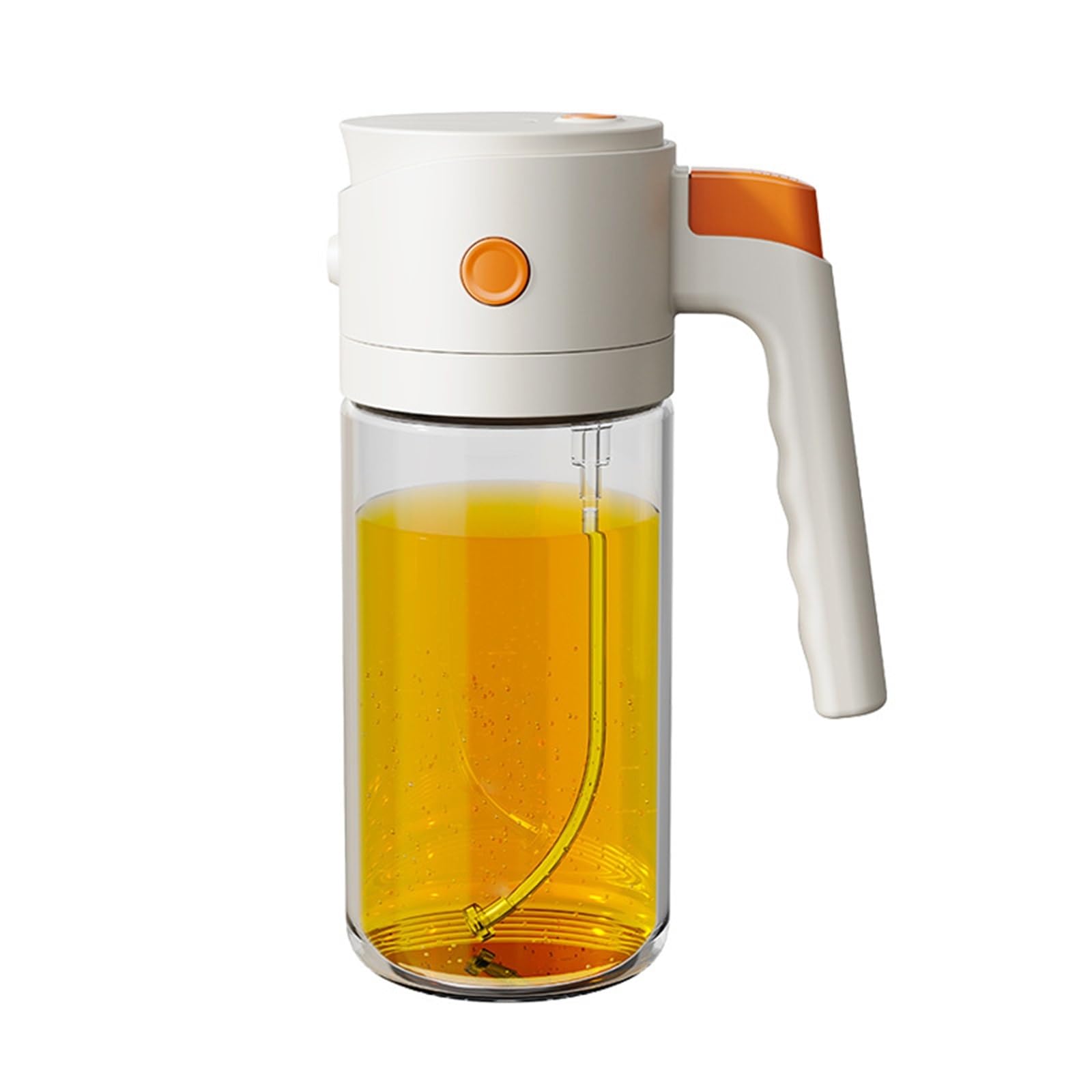 Pulvérisateur d'huile de cuisine en verre haute transmission de 550ml