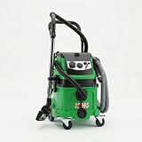 ViMa24 Industriesauger mit Klopffunktion Grün 1600W Bausauger mit Fernbedinung Nassauger mit Steckdose Druckluftanschluss 230V 40L Tank Industriestaubsauger Autostart Nass Trockensauger