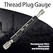 Thread Plug, Thread Gauges Steel Gage Industrial Thread Plug Gauge,Feeler Gauge, Thread Gauges (M6*1.0)