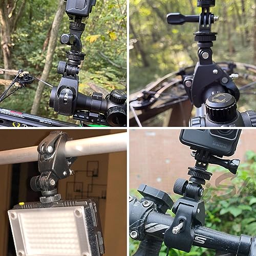 Image of Bike Grip Holder Handlebar Compatible with Camera, Mobile | Durable Lightweight Adjustable Handlebar for Gopro