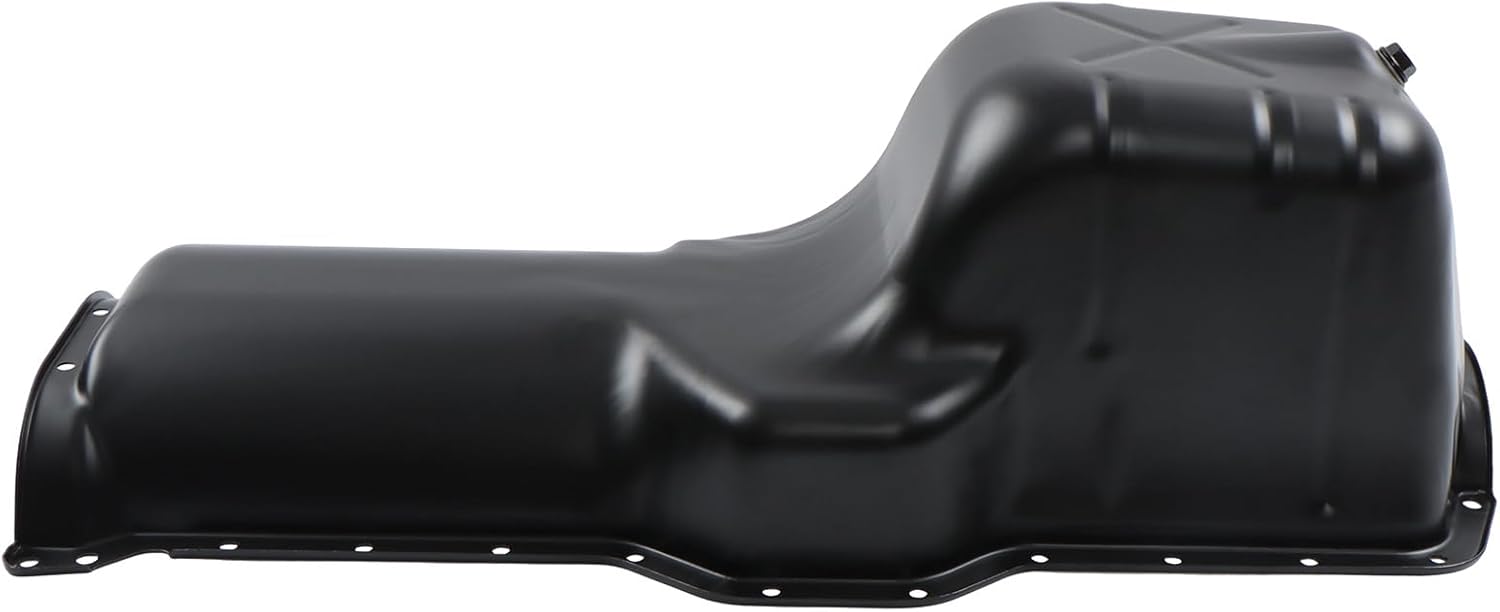 Engine Oil Pan Sump with Drain Plug Replacement for Grand Cherokee 1999-2004 Replacement for TJ 2000-2006 53010340AB 264-239