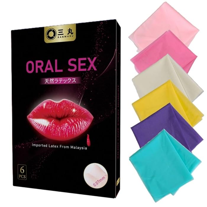 ORAL SEX デンタルシート（６枚入り・６種のフレーバー入り）