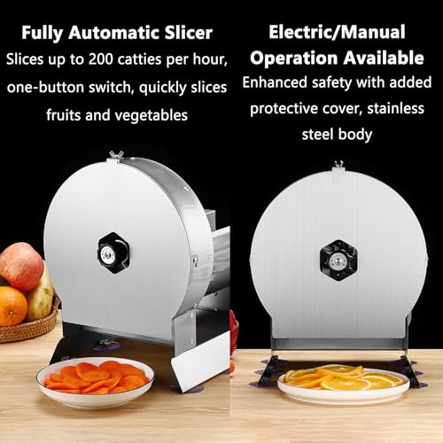 Cortadora eléctrica de verduras de acero inoxidable miniatura 7