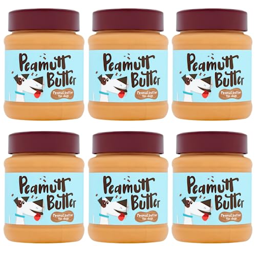 Peamutt Dog Peanut Butter, 340 g (Pack of 6)