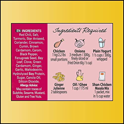 Shan Chicken Masala, 3 Pack, 3 x 50 g