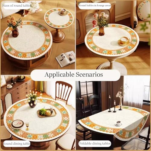 Nappe ronde imperméable et résistante à la chaleur de 2mm - 3
