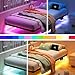 HAVONIZD Floating Bed Frame Twin with LED Lights and Charging Station - 8 inch Platform Bed Frame No Box Spring Needed, Easy Assembly