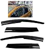 Wind Rain Sun Guard Deflectors Set 4 Pieces FOR DACIA DUSTER II (2018-2023)