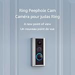 Ring Door View Cam – A compact video doorbell designed to replace your peephole with smart security