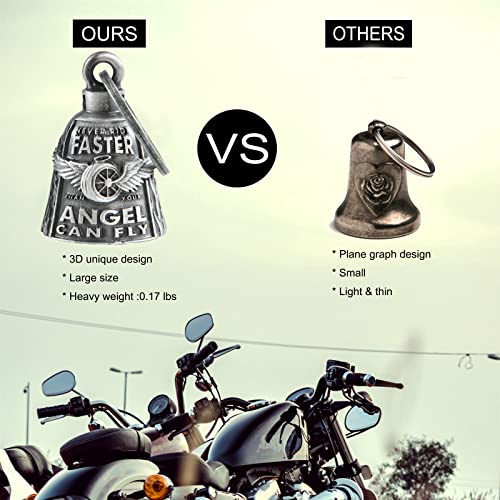 image for Dream Apparel Motorcycle Bells for Bikers Guardian Angel Gremlin Motor