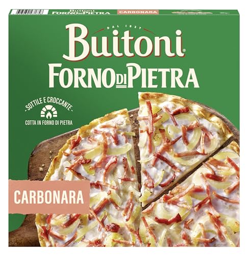 BUITONI Forno Di Pietra Pizza Carbonara - Pizza Congelada Masa