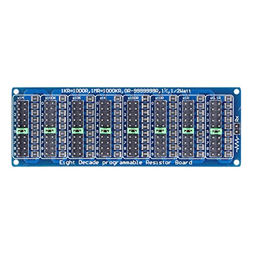 Programmierbare Widerstandsbrettschraubanterminal Block 0,1R bis 9999999r Elektronische Komponente für Bildungstechnik -Experimente