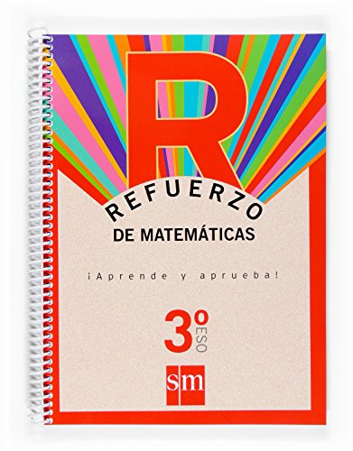 Portada de Refuerzo Matematicas Aprende y Aprueba 3º ESO