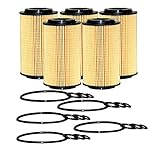 Set of 5 Engine Motor Oil Filters For Chrysler Mercedes-Benz C CLK E ML S SL SLK Class Crossfire L