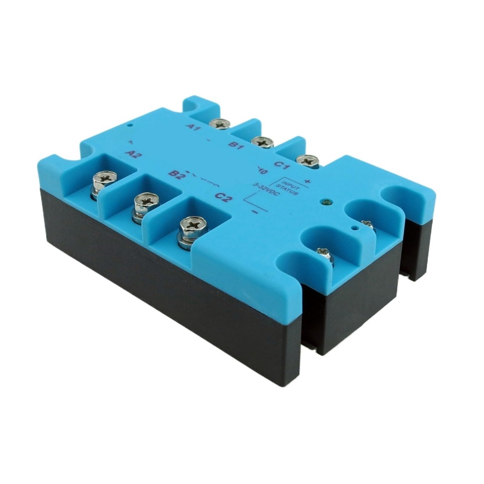 Relais à semi-conducteurs triphasé TSR-10DA DC AC 10A pour chauffage