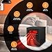 LifeSmart Infrared Quartz Space Electric Heater w/Remote & Digital Display, 1500W, Black - Portable Indoor Heating Machine for Large Rooms and Office Spaces