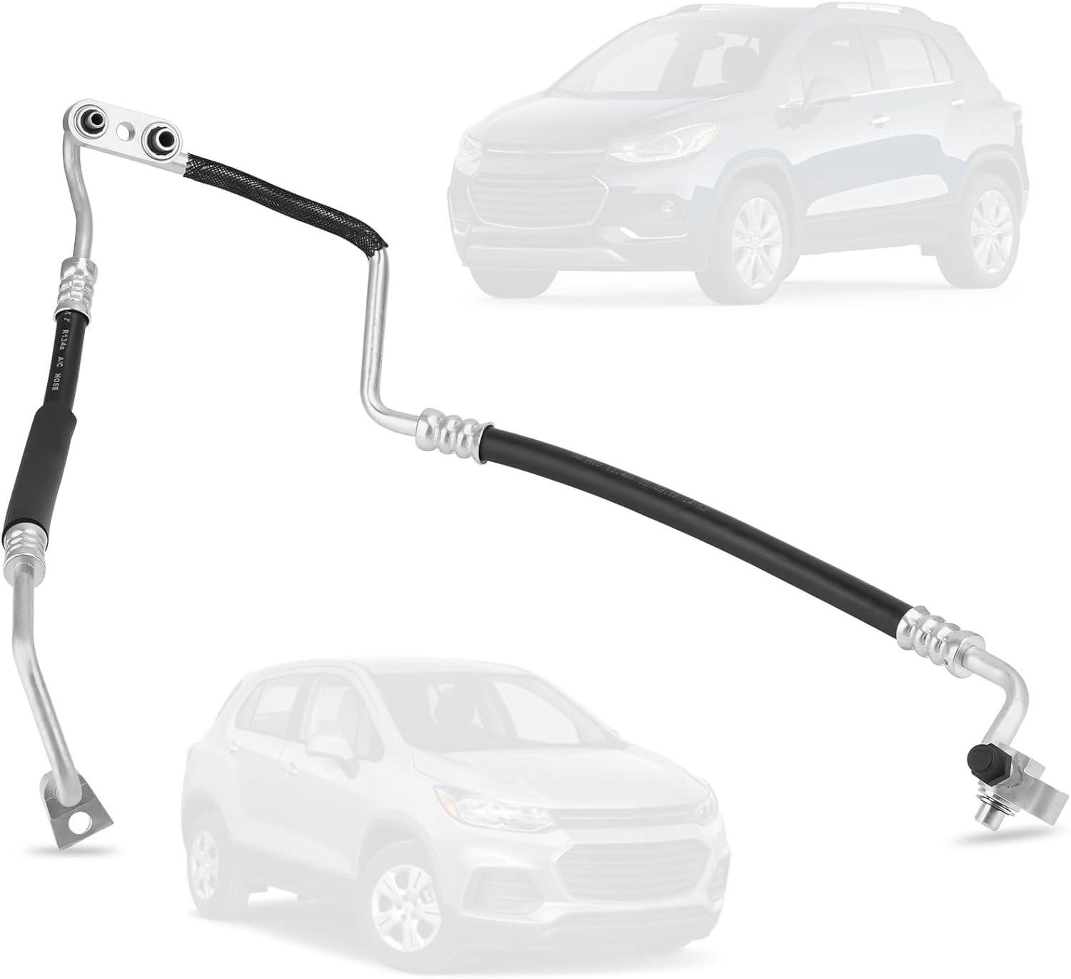 JERBOR 42588256 Air Conditioning Pipe Fit For Chevrolet Trax 2015-2020, for Buick Encore 2013-2015, A/C Air Conditioning Condenser Hose Replacement 42588256 95376436 42366105 95080777