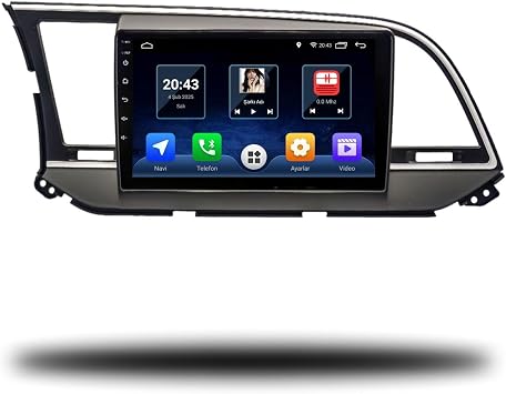 MarTechno Android Multimedya 4GB RAM 32GB Hafıza Hyundai Elantra 2015-2018 ile uyumlu