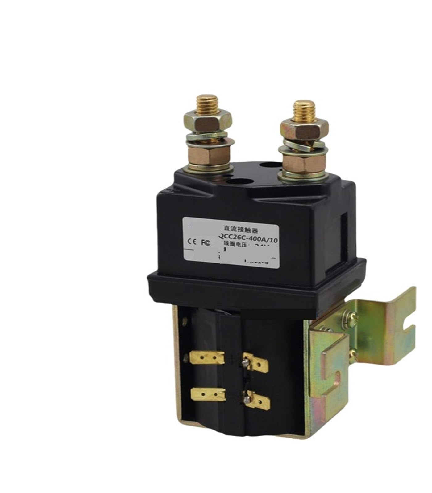 DOMOJT QCC26C-400A/10B DC contactor DC12V 24V 48V 60V 72V(72V)