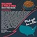 Blackwood Grain Free Dry Dog Food, Salmon & Field Pea Recipe, 24 Pound Bag for All Life Stages, Slow Cooked with Vitamins & Minerals for a Balanced Diet