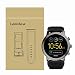 Lamshaw Classic Silicone Replacement Band for Fossil Q Explorist Smartwatch (Black)