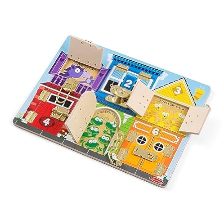 Melissa And Doug | Brett mit Verschlüssen