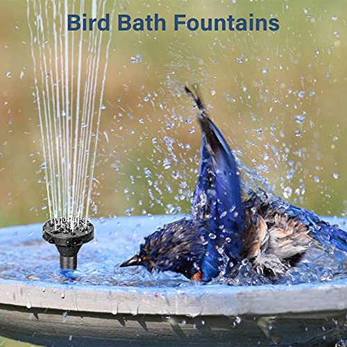 Biling Solar Bird Bath Fountain With Panel, Upgrade 200L/H Solar Fountain Water Pump Kit, Solar Powered Fountain Pump Outdoor For Bird Bath Pond Garden Pool Fish Tank Aquarium #TOP2