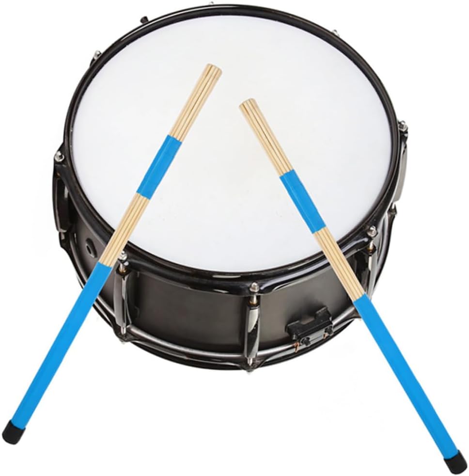 VANZACK 3 Pairs Professional Drum Brushes Lightweight Percussion Instrument Accessories for Beginner Drummers Durable and Portable Sticks for Practice and Performance