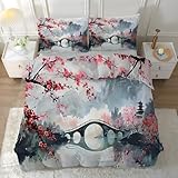 Fermeture Éclair et Attaches: Cette housse de couette est dotée d'une fermeture éclair, pour insére et retirer facilement la couette. 4 attaches d’angle maintiennent la couette bien en place, sans glissement