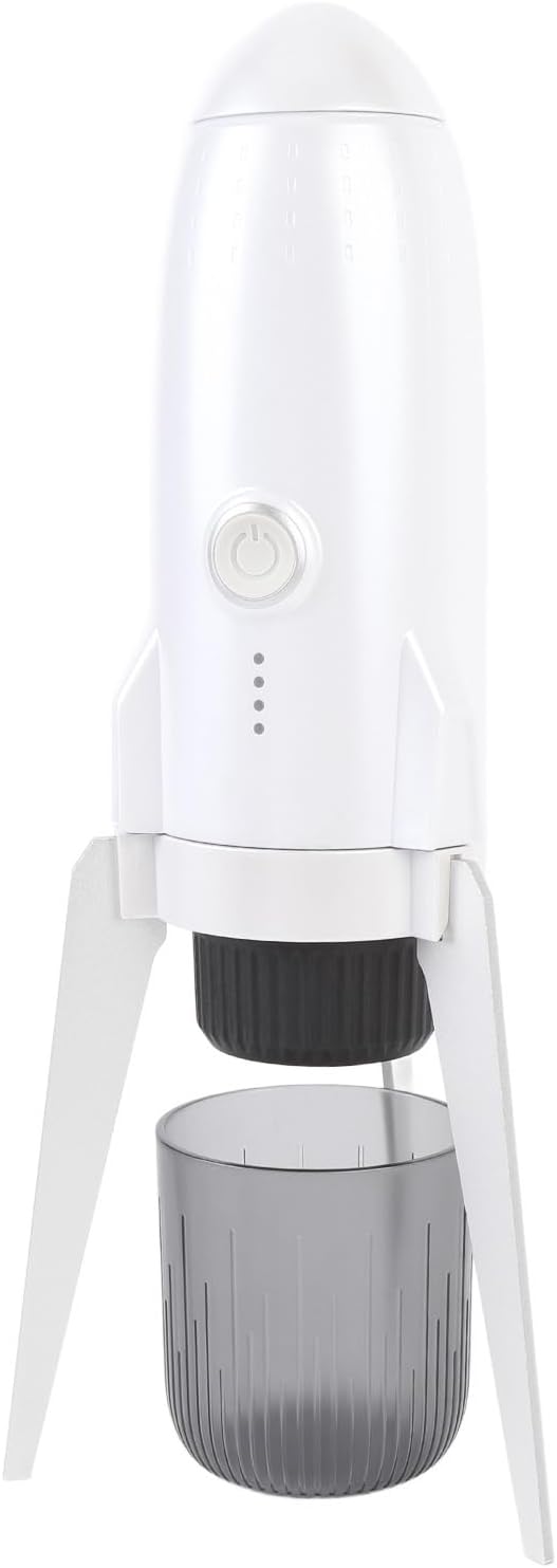 Portable Coffee Maker 3 in 1 Cute Small Capsule Coffee Machine for Outdoor Car Travel Camping ABS PC 263x89mm 1148g