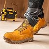 DEWALT Alpine Men's Nubuck Leather, Lightweight, Heat ResisHoneyt, Steel Toe Safety Work Boot, Honey, UK9 #5