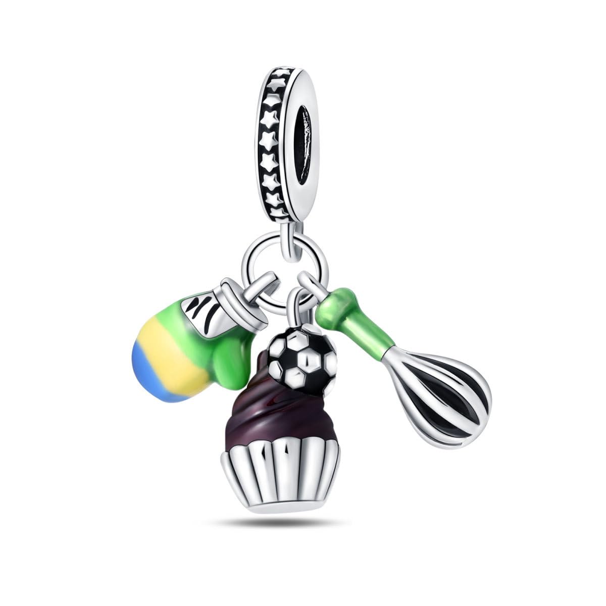 Charms for Bracelets and Necklaces Mushroom and Pumpkin Pendants Beads Colorful Elephant Charms Jewelry for Women
