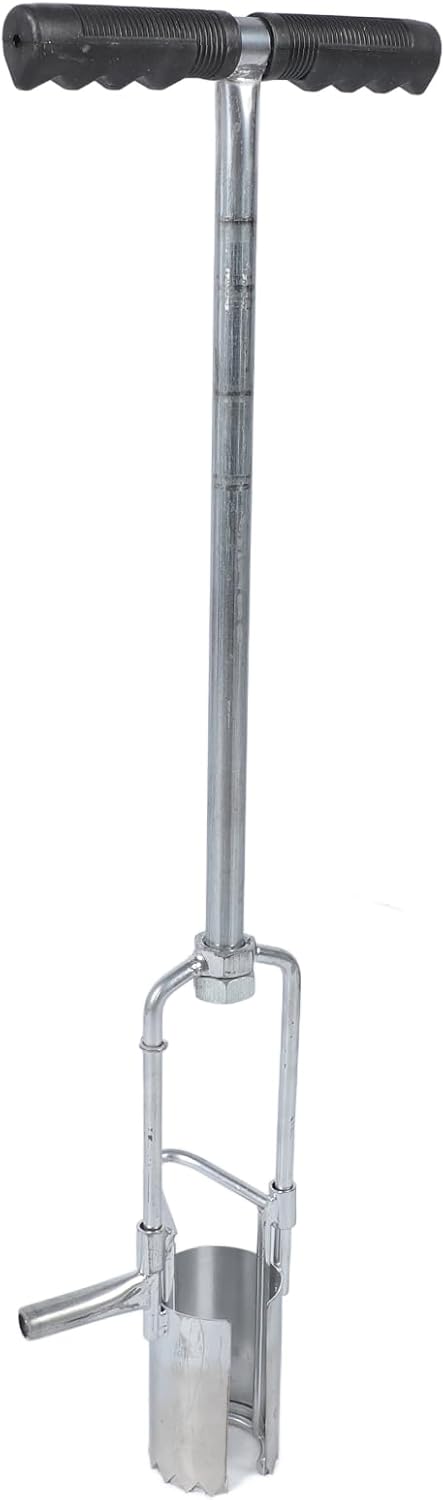 aqxreight Bulb PlanterBulb Tra Bulb Planter Professional Manual Handled Bulb Planter Sod Plugger with Soft G for Planting Daffodils Dahlias Long Handle Transplanter Foot Allows Easy Simply