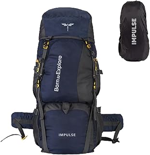 Impulse 4 Compartment Rucksack Bags 80 Litres Travel Bag For Men Tourist Bag For Travel Backpack For Hiking Trekking Bag F...