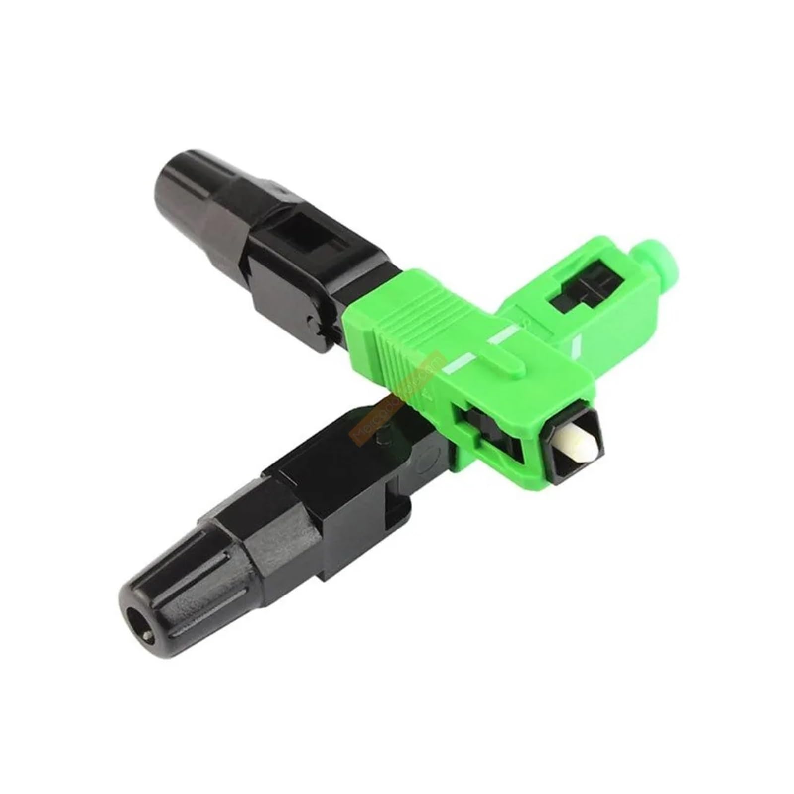 Épisseur de Fibre Optique Épisseuse à Froid de Fibre Optique SC-APC Rapide SC 50-400PC, connecteurs Rapides monomodes réutilisables FTTH(300pcs)