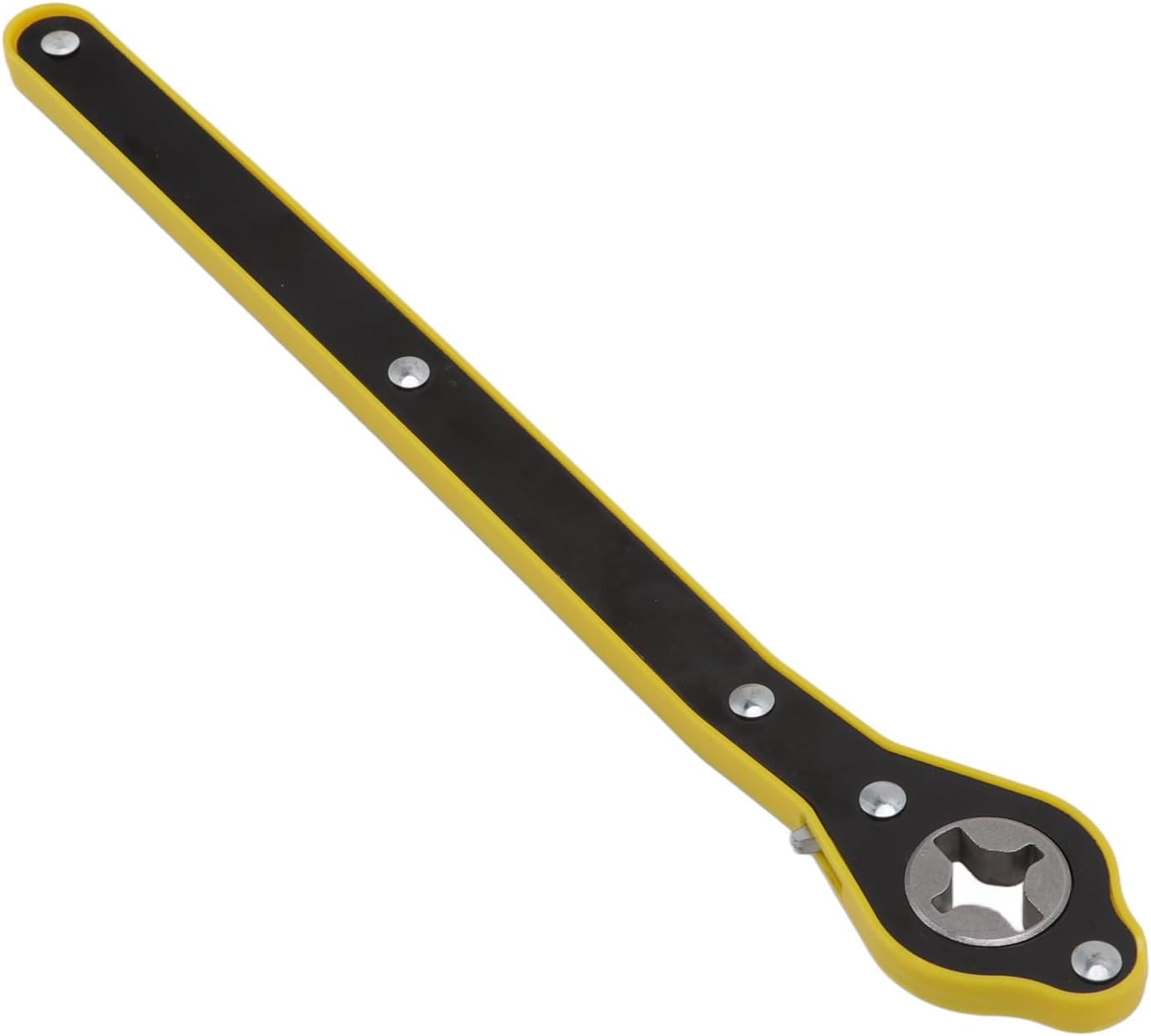 Car Jack Wrench, 360° Swivel Labor-Saving Jack Ratchet Wrench with 34cm Long Handle, Scissor Jack Lift for Wheel Tire Removal Repair