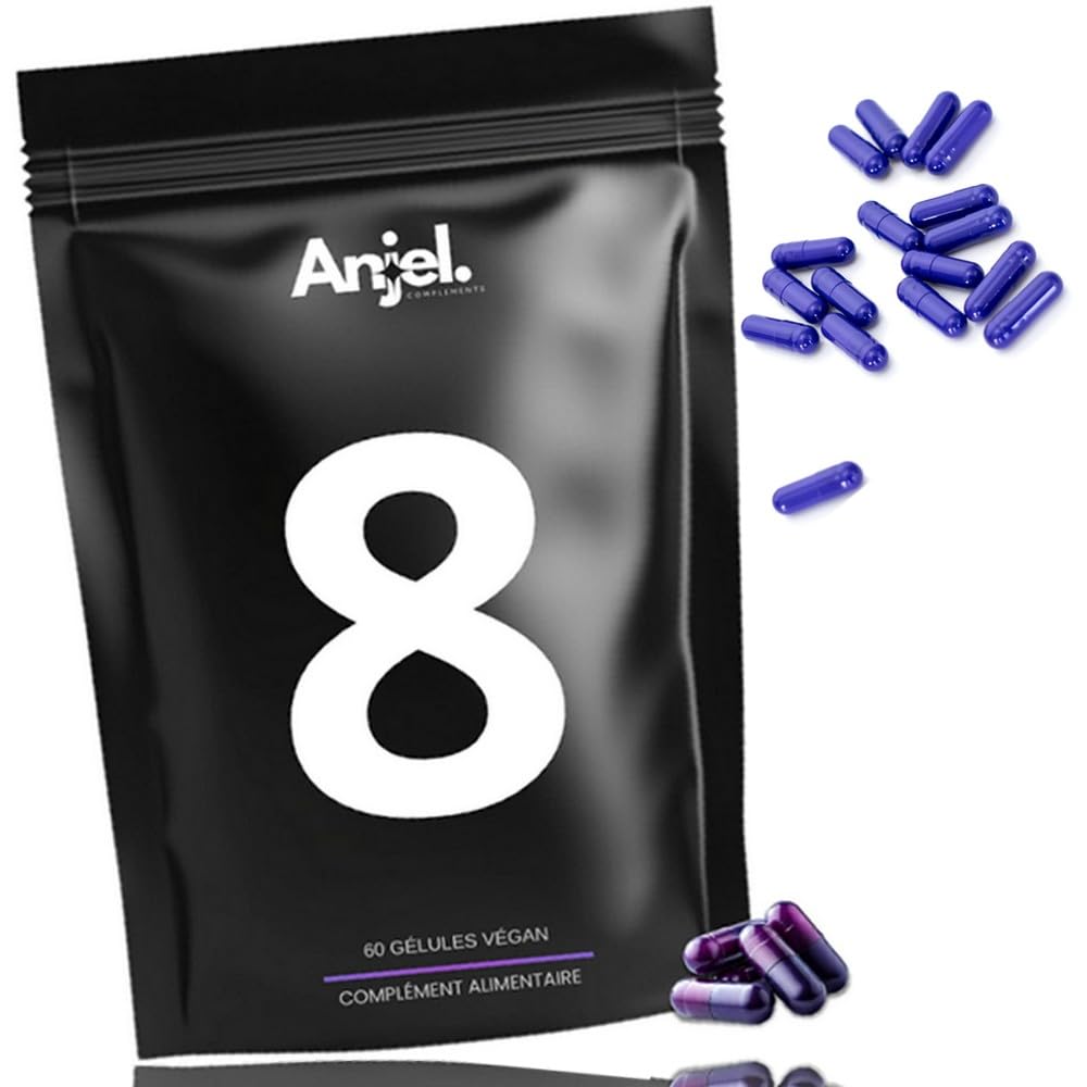 8 PURPLE - Brûleur de Graisse puissant - Perte de Poids Rapide et Efficace | Coupe-Faim Puissant et Efficace | 60 Gélules Vegan (Thé Vert, Guarana, Vitamine B) - Cure de 30 jours Minceur Homme & Femme