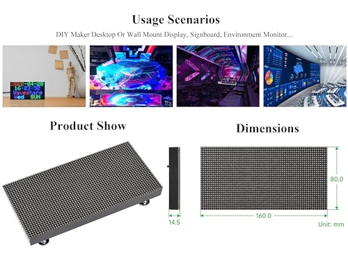 Dalle LED RGB 64x32 connectée pour afficher vos animations Raspberry Pi