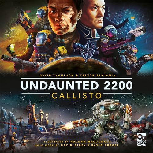 Undaunted 2200: Callisto juego de mesa de estrategia miniatura 1