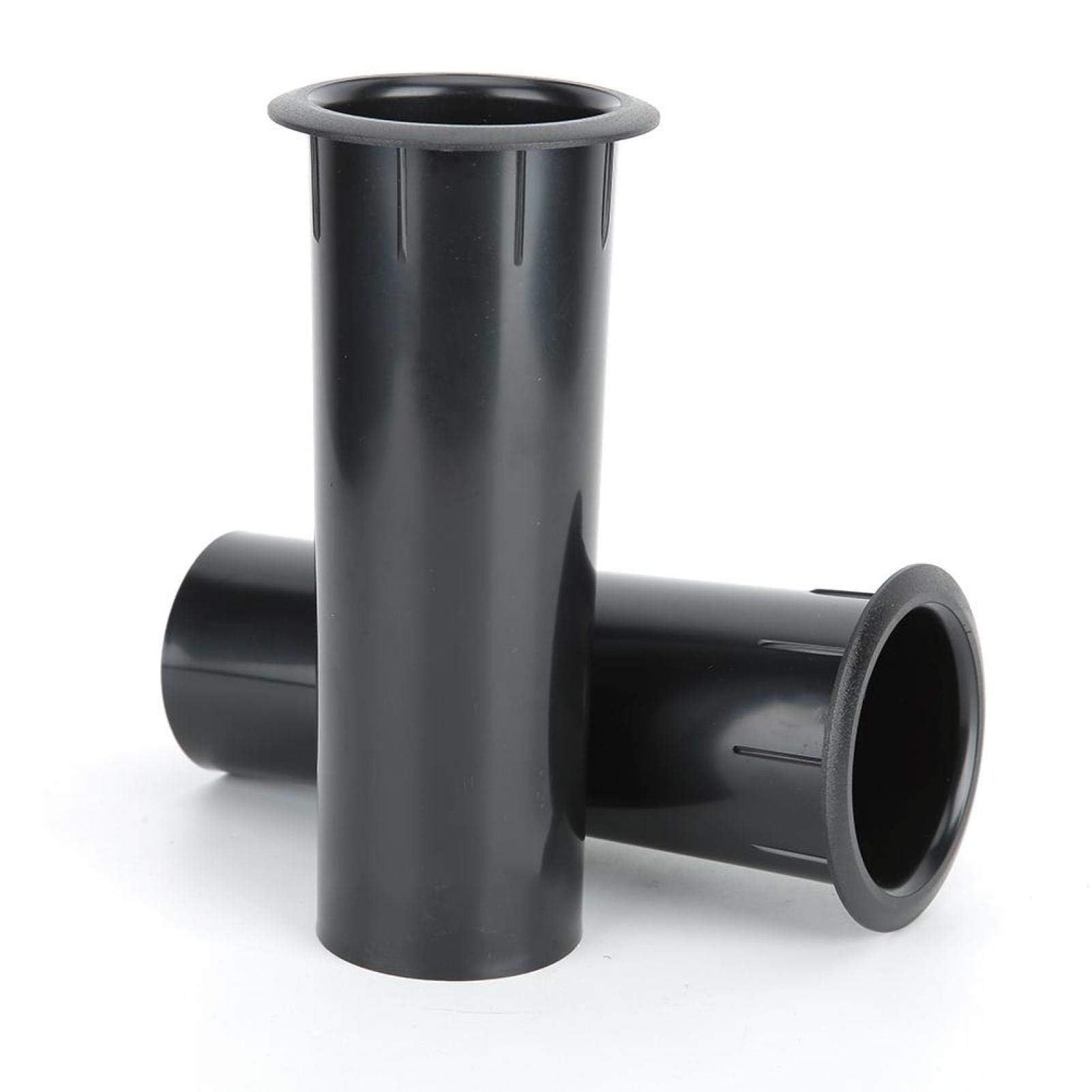 Agatige Tubo Porta Altoparlante 50 mm 2 Pezzi Altoparlante a Parete Interna Liscia in Plastica ABS per 4-6 Pollici