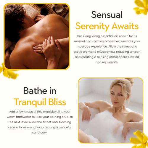 Aceite esencial puro de Ylang Ylang Ylang, 10 ml, producto original Freshskin