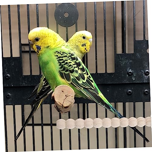 Wooden Playset Bird Toy Birds Toys Bird Perch Wooden Toys Bird Perches For Cockatiels Bird Standing Rod Parakeet Perch Xuan Feng Long Tail Parrot Wooden Perches For Birdcage #TOP14