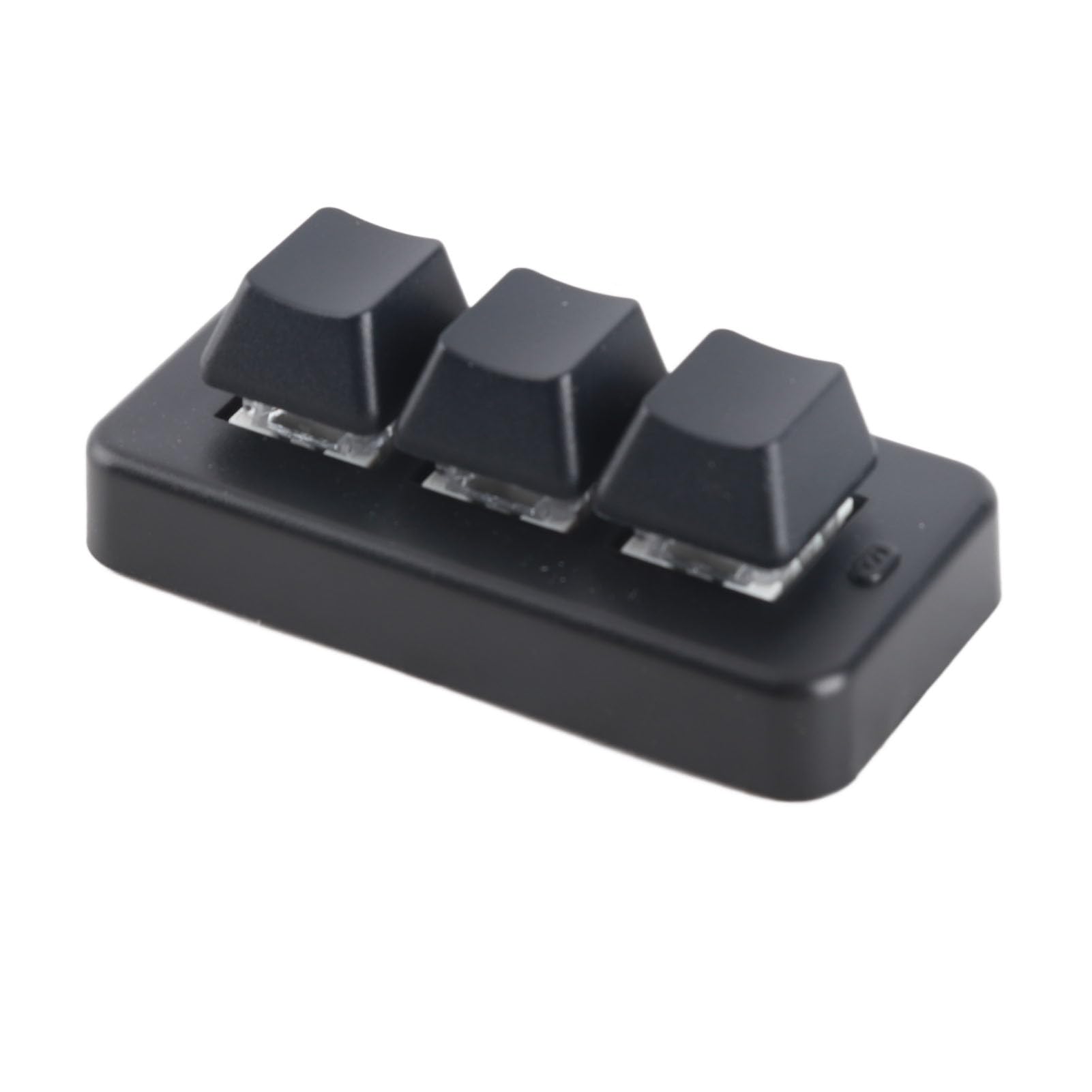 Cocoarm Tastiera Macro a 3 Tasti, Mini Tastiera Meccanica di Programmazione | Modalità Tripla USB e Bluetooth, Batteria da 140 MAh, Materiale ABS, per /Mac//