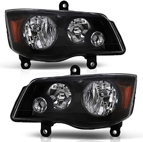 2Pcs Headlight For 2008-2016 Chrysler Town&Country 2011-2020 Dodge Grand Caravan - Foto 6